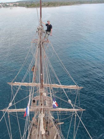 Přípravy na návrat do evropských vod v dubnu 2012. Foto: Vladan Marek